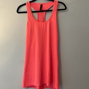 90 Degrees Spandex/Polyester Coral Workout Tank (M)